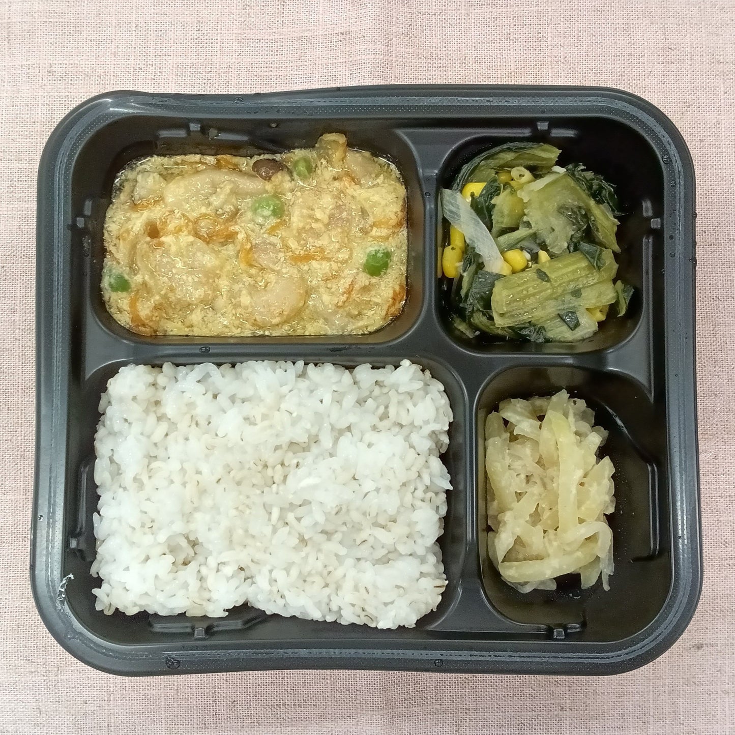 海老としめじの玉子とじ弁当(ごはん付き)