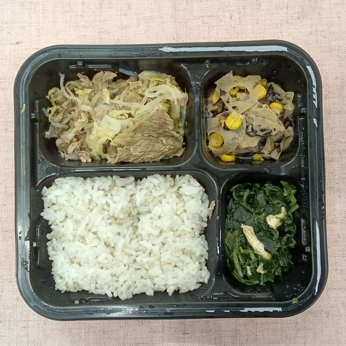 すき焼き風煮弁当(ごはん付き)