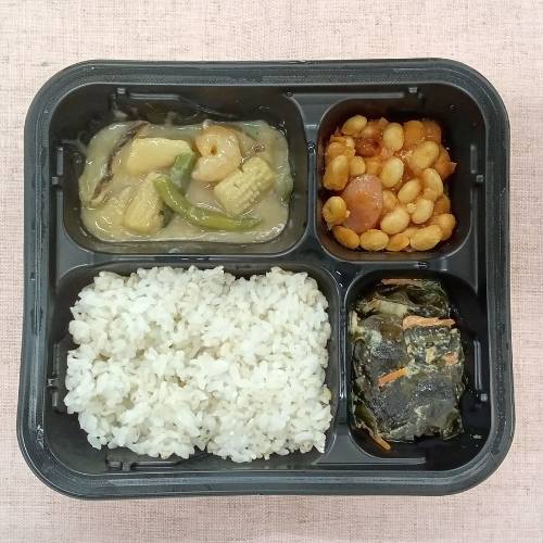 海鮮塩炒め弁当