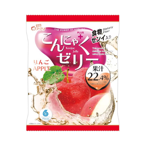 こんにゃくゼリー りんご味