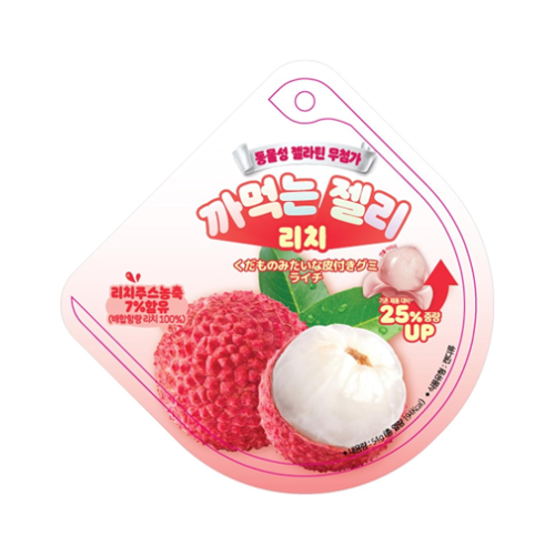 果物みたいな皮付きグミ ライチ