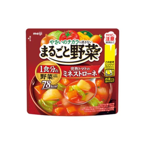 明治まるごと野菜 完熟トマトのミネストローネ