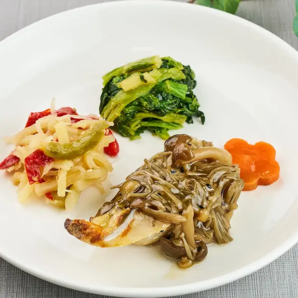【LM】アジのきのこあんかけ弁当