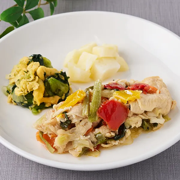 【LM】豚と野菜の塩麹炒め弁当