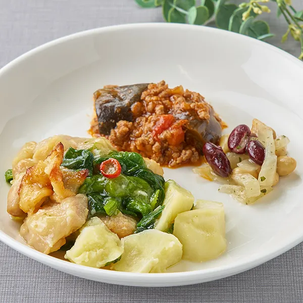 【LM】鶏肉と菜の花のアーリオ・オーリオ弁当