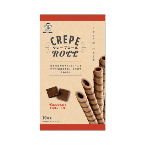 クレープロールチョコレート味