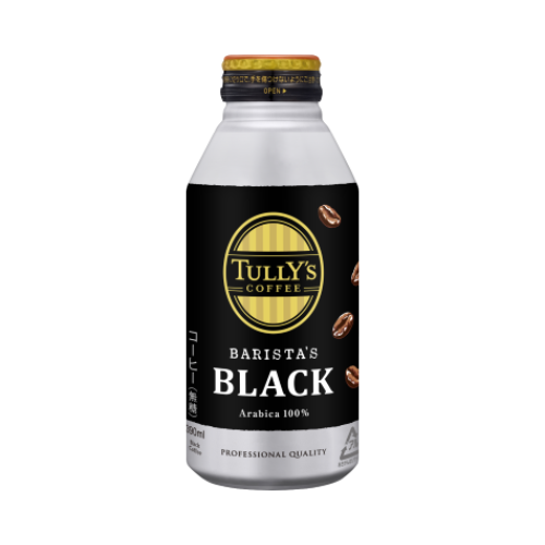 TULLY’S COFFEE BARISTA’S BLACK ボトル缶
