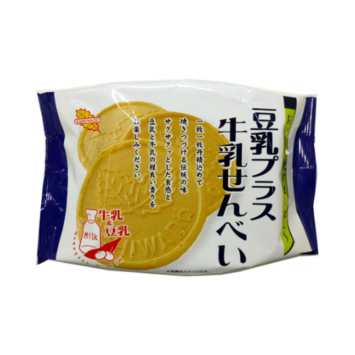 豆乳プラス牛乳せんべい