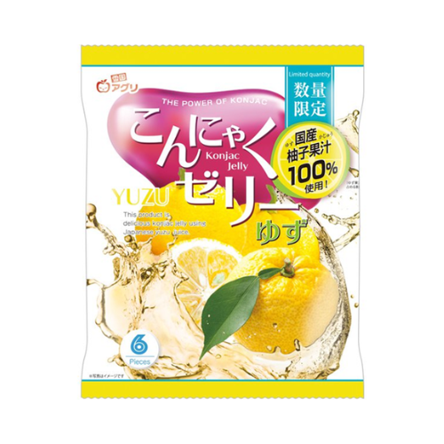 こんにゃくゼリー　ゆず味