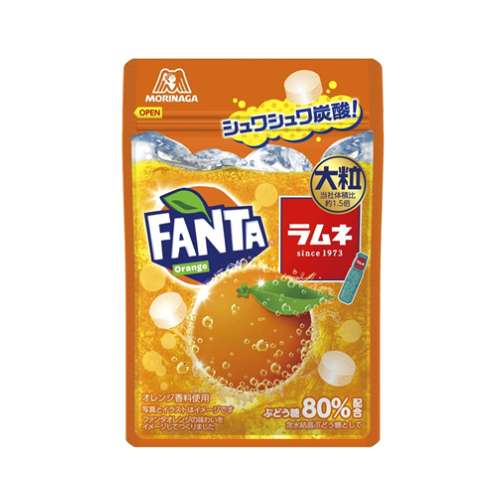 大粒ラムネ＜ファンタオレンジ＞