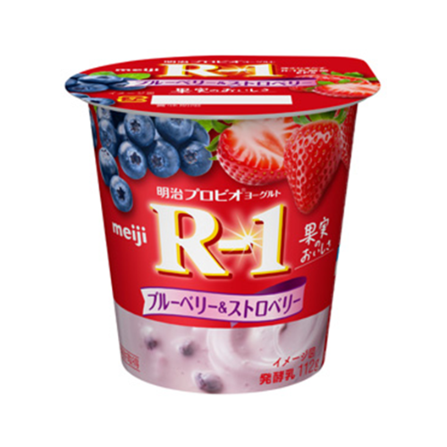 明治ﾌﾟﾛﾋﾞｵﾖｰｸﾞﾙﾄR-1満たすﾌﾞﾙｰﾍﾞﾘｰ&ｽﾄﾛﾍﾞﾘｰ