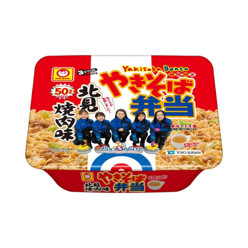 やきそば弁当　北見焼肉味