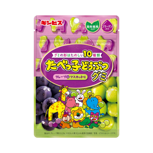 たべっ子どうぶつグミグレープ＆マスカット