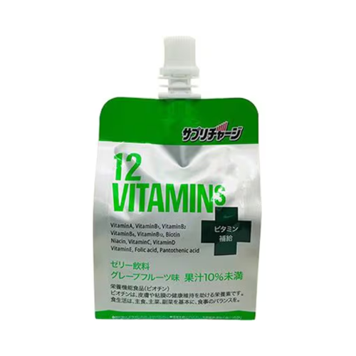 サプリチャージ　12VITAMINS　グレープフルーツ味