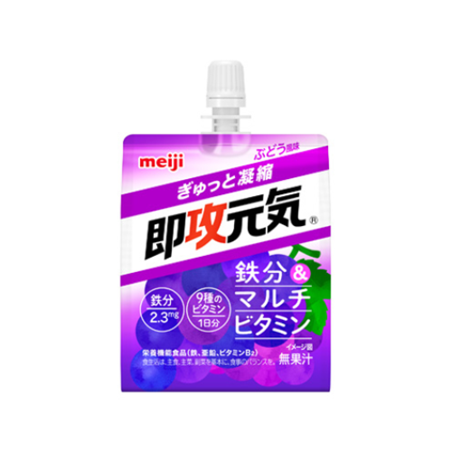 即攻元気ｾﾞﾘｰ 鉄分&ﾏﾙﾁﾋﾞﾀﾐﾝ ぶどう風味