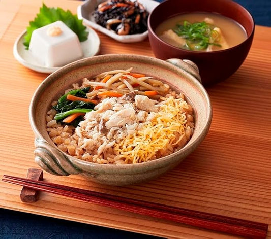 鰹といりこ風味の和風だしごはんのさばめし