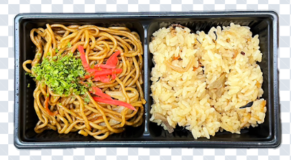焼きそば＆炊き込みご飯