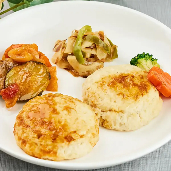 【LM】豆腐と魚のハンバーグ弁当