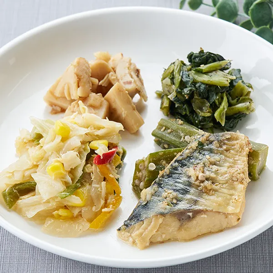 【LM】サバの香味野菜ソース弁当