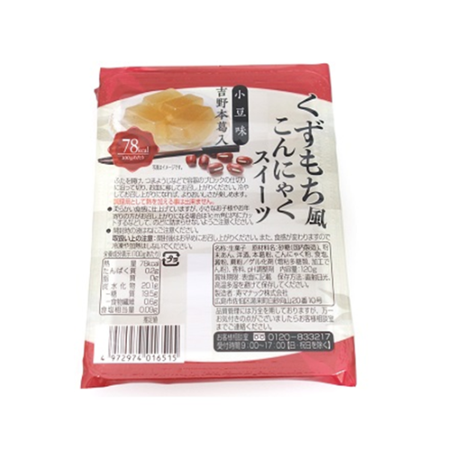 くずもち風こんにゃくスイーツ小豆味