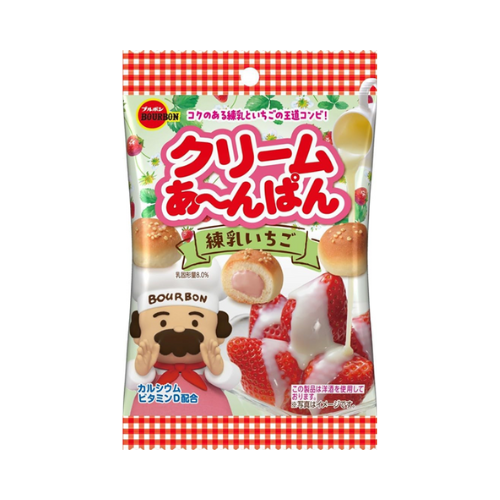 クリームあ～んぱん練乳いちご袋