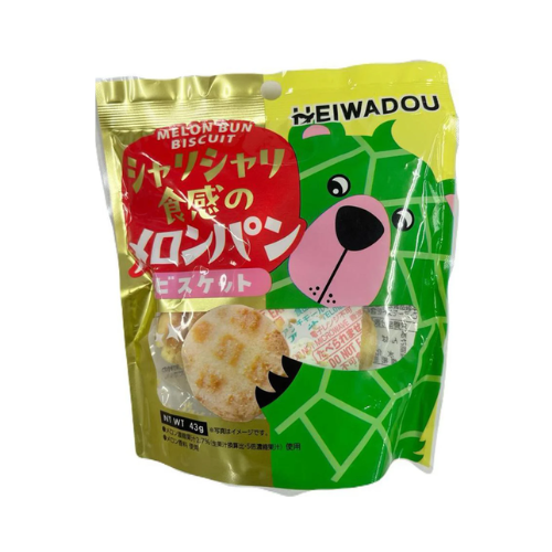 シャリシャリ食感のメロンパンビスケット