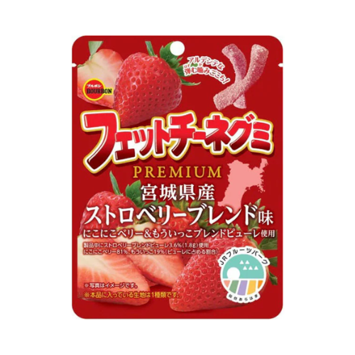 フェットチーネグミＰＲＥＭＩＵＭ宮城県産ストロベリーブレンド味