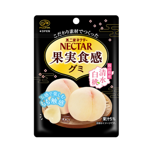ネクター果実食感グミ（清水白桃）★