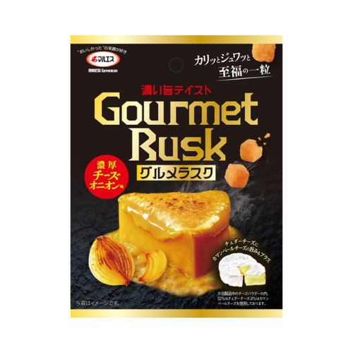 グルメラスク 濃厚チーズオニオン味