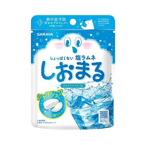 塩ラムネ しおまる ひんやりサイダー味