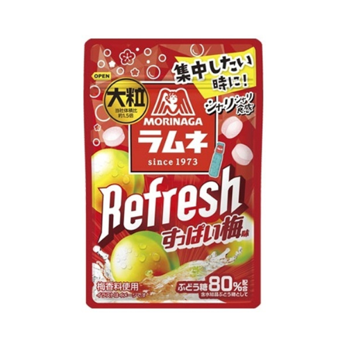 大粒ラムネＲｅｆｒｅｓｈ＜すっぱい梅＞