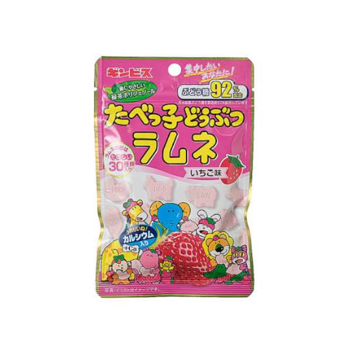 たべっ子どうぶつラムネ　いちご味