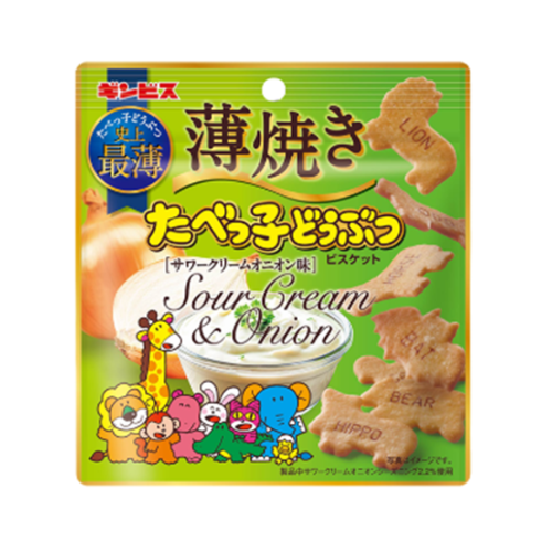 薄焼きたべっ子どうぶつ サワークリームオニオン味